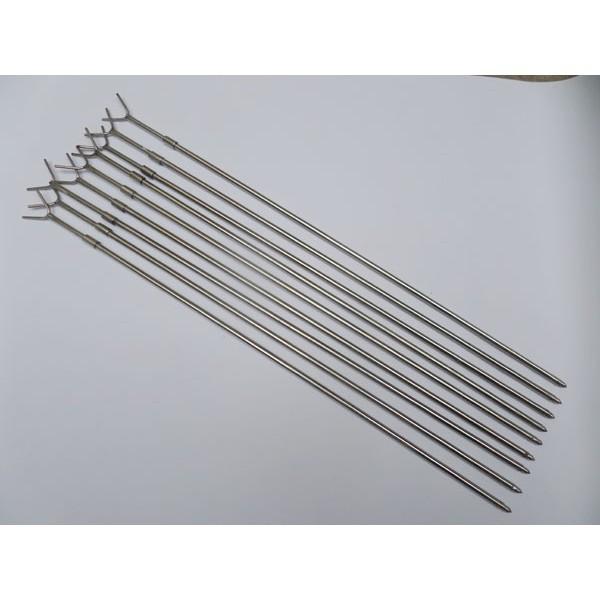 Hot Chống cần inox xoay rút Dài 1m5