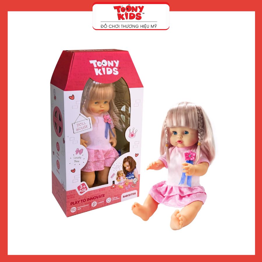 Đồ Chơi Búp Bê TOONYKIDS - Đồ Chơi Cho Bé Gái - BABY SISTER TN022