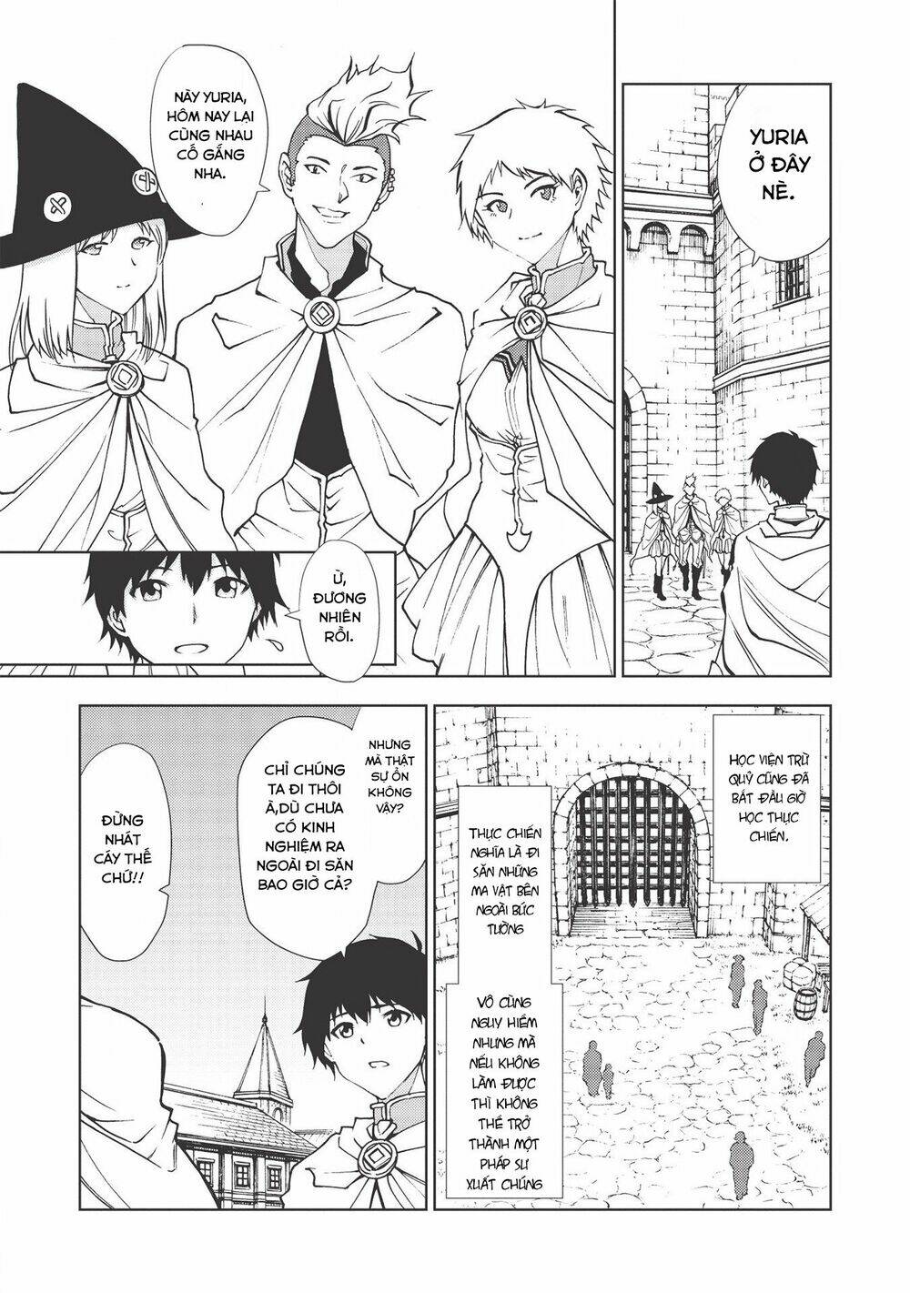 kẻ bị ruồng bỏ sống sót tại vùng biên giới và trở thành pháp sư rank s chapter 1 9