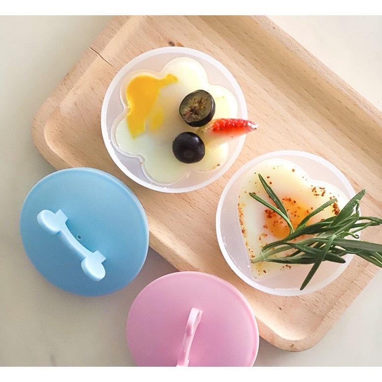 Bộ Khuôn hấp trứng, làm đậu hũ, làm bánh flan, pudding cho bé
