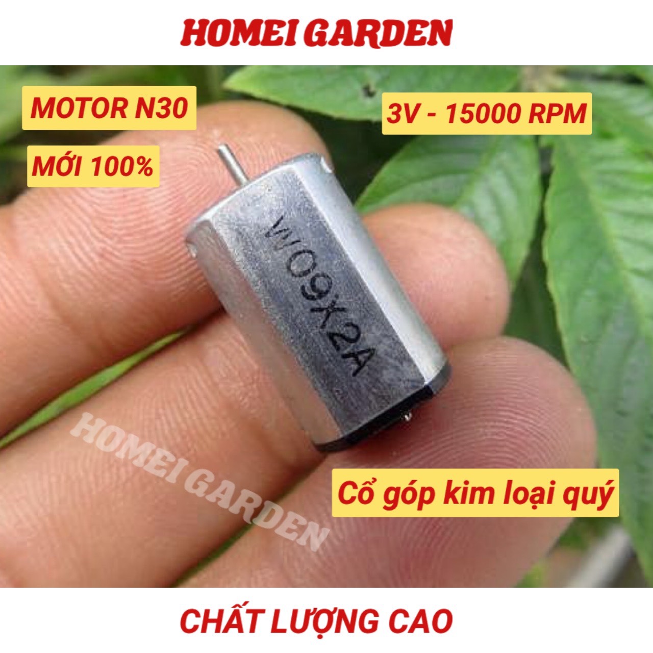 Motor mini N30 DC3V 15000 vòng / phút tuổi thọ cao hàng mới 100% - HM0033