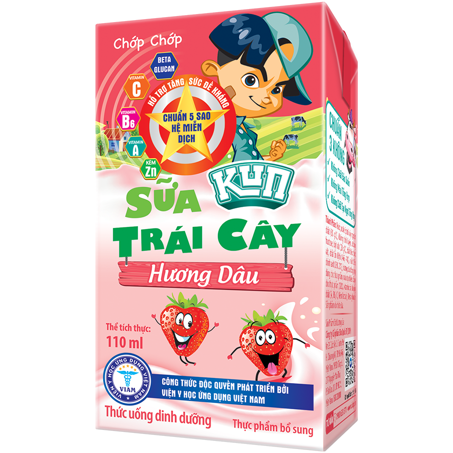 Thùng 48 Hộp Sữa Trái Cây Hương
