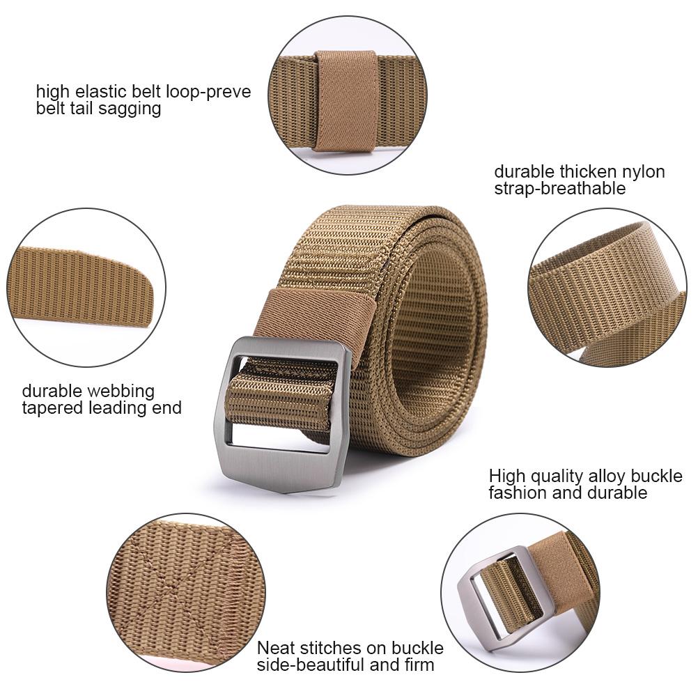 Nam Chiến Thuật Dây Nylon Khóa Kim Loại Quân ĐộiChiến Đấu Thắt Lưng Gõ Tắt Quân Quân Sự Sinh Tồn