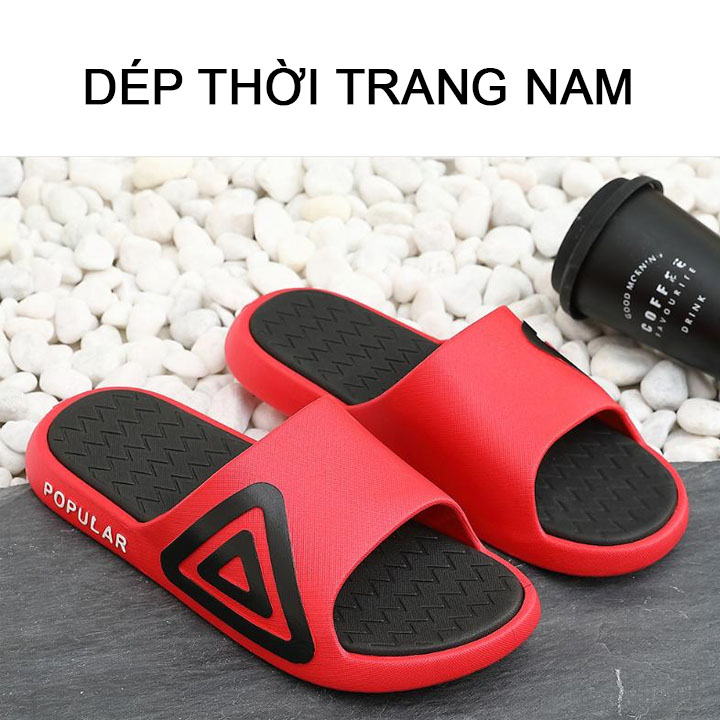 Dép nam quai ngang siêu êm, bền đẹp mới