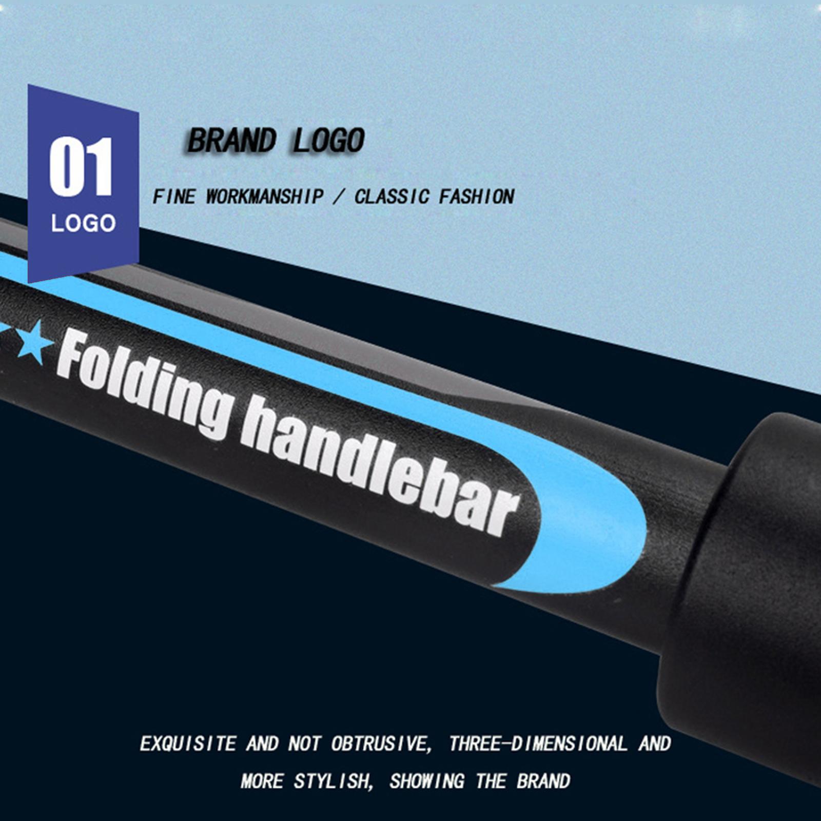 Bike Folding Handlebar Aluminum Alloy Electric Scooter MTB Road Bicycle Handlebars Quick Release Foldable Handle Bar 31.8mm/25.4mm