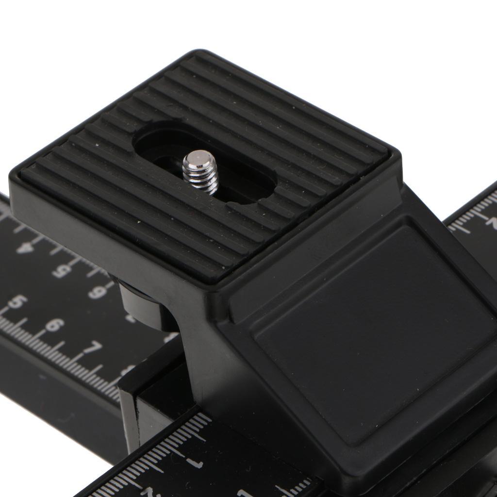 Standard 1/4 Screw 4-way   Focusing Focus Rail Slider for DSLR