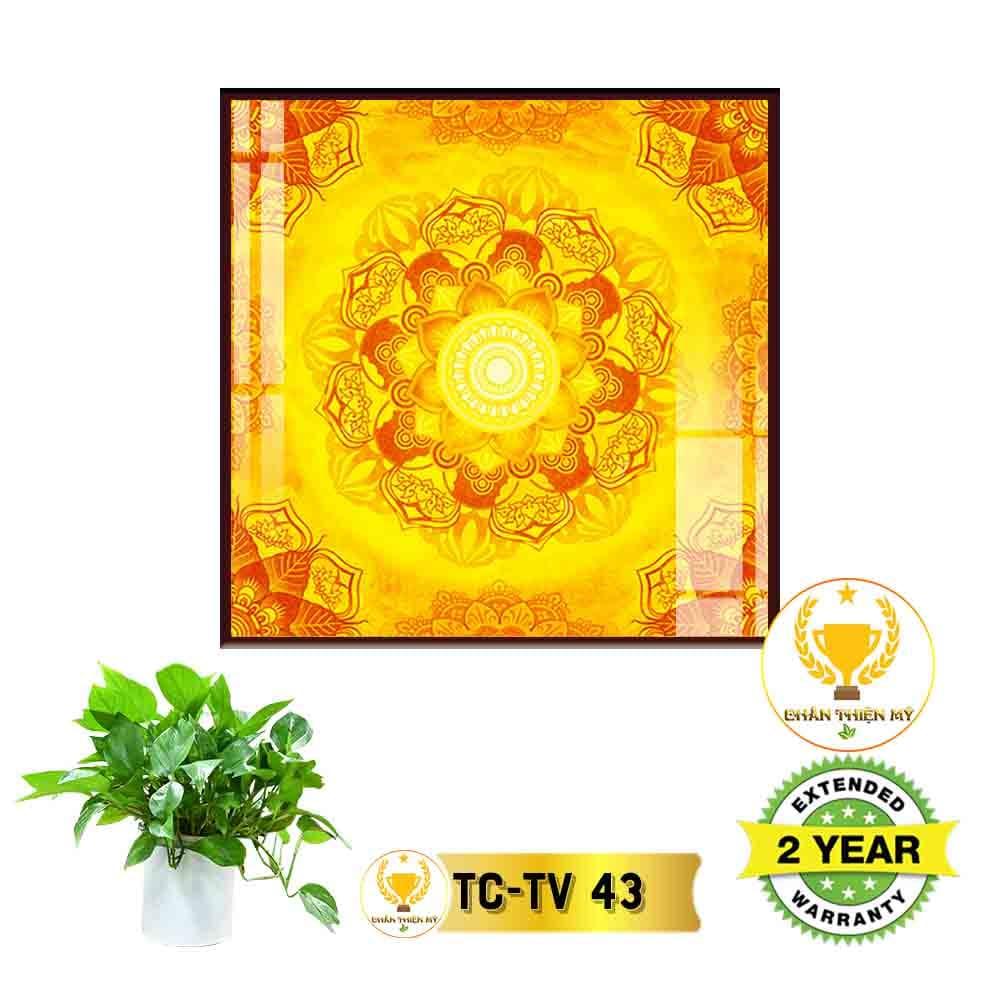 Tranh trúc chỉ in Vuông_TCV7