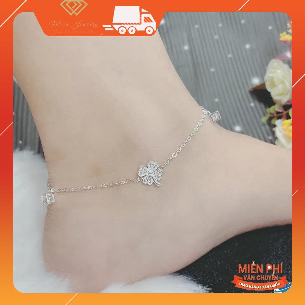LẮC TAY LẮC CHÂN CỎ 4 LÁ MẪU MỚI