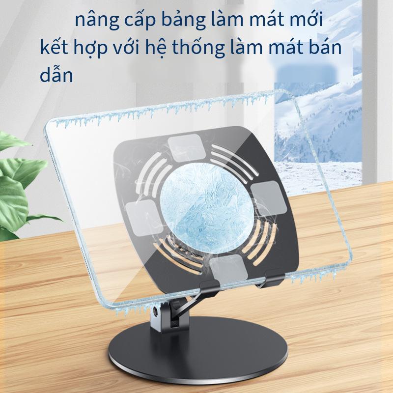 Khuyến mại khung làm mát điện thoại di động máy tính bảng bán dẫn hút từ tản nhiệt khung đỡ máy tính để bàn có thể gập lên xuống