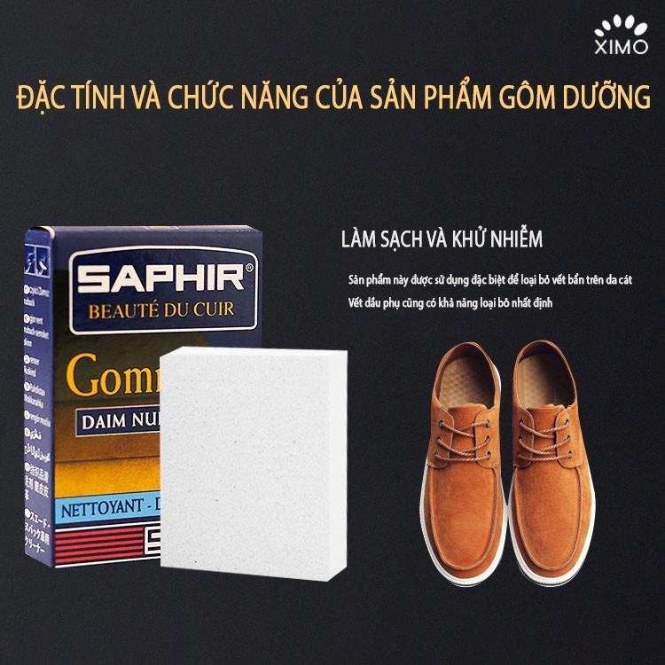 Gôm Tẩy Làm Sạch Da Lộn, Loại Bỏ Vết Bẩn Cứng Đầu Nubuck Gommadin BDC Saphir Pháp (XXDG34)