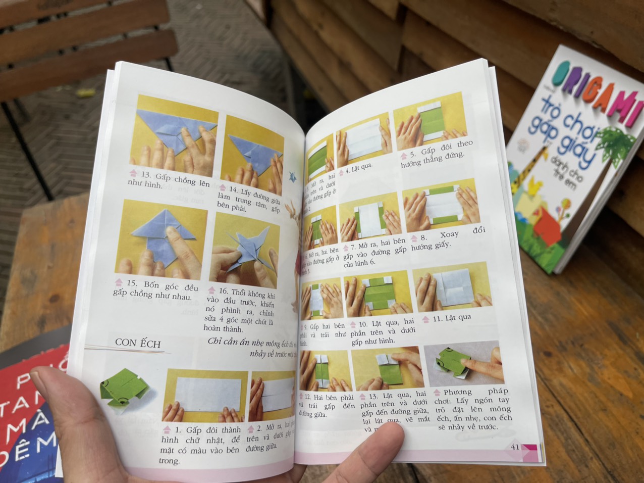 (Combo 2 tập Origami) – TRÒ CHƠI GẤP GIẤY DÀNH CHO TRẺ EM – Thiên Kim – Văn Lang – NXB Thanh Hóa (Bìa mềm)