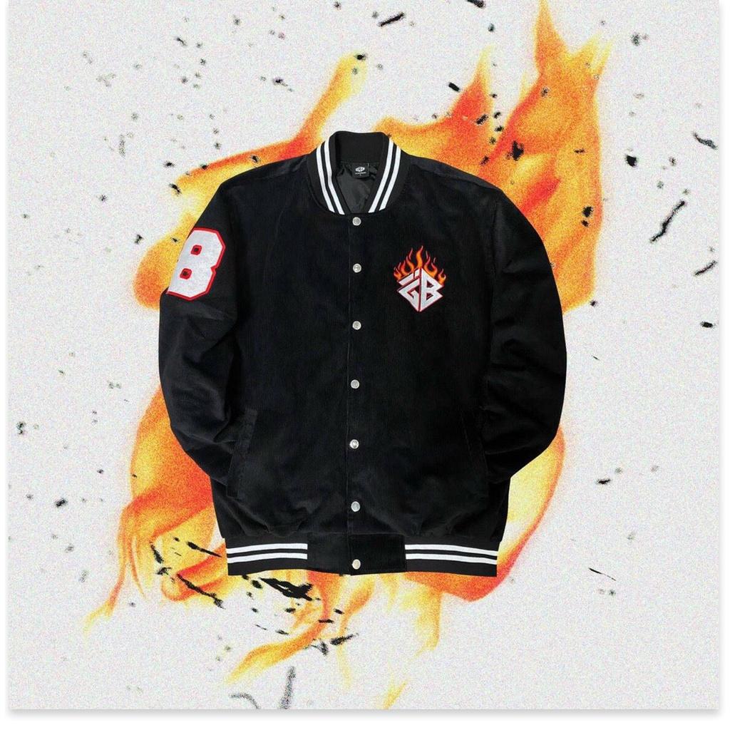Áo khoác dù bomber 2 lớp nam hoạ tiết cực đẹp