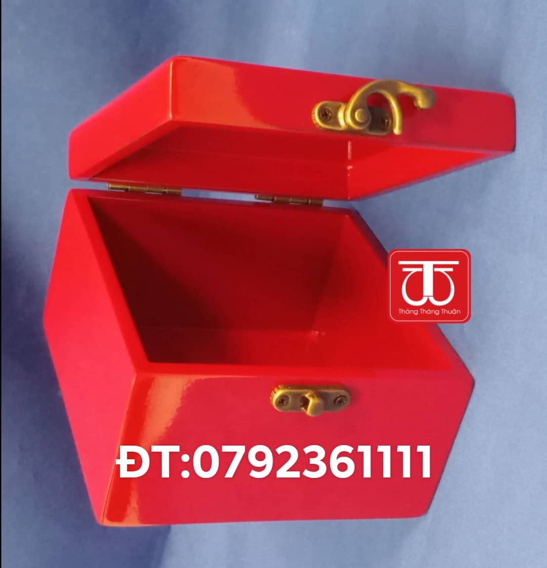 Hộp gỗ sơn mài cao cấp nhiều kích thước vuông 15*15/ 12*12 /17*17 cao 8cm