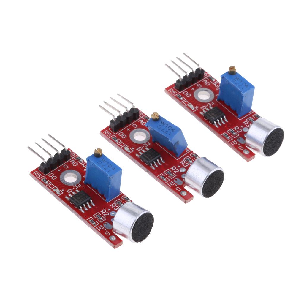 3 Độ Nhạy Cao Âm Thanh Micro Cảm Biến Module Phát Hiện Cho Arduino