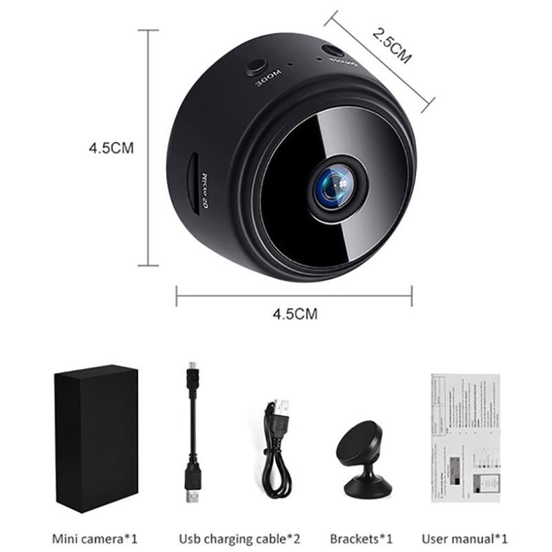 Hình ảnh Camera Mini A9 Pro Hành Trình IP Camera FullHD 1080P WiFi Không Dây HD Quan Sát Ban Đêm IR Camera An Ninh Gia Đình Quan Sát Từ Xa