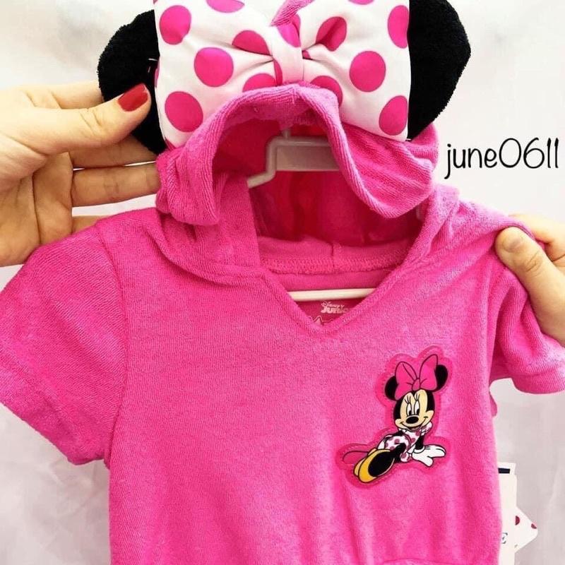 M821 set 2 món bikini + áo đầm khoác Minnie cho bé