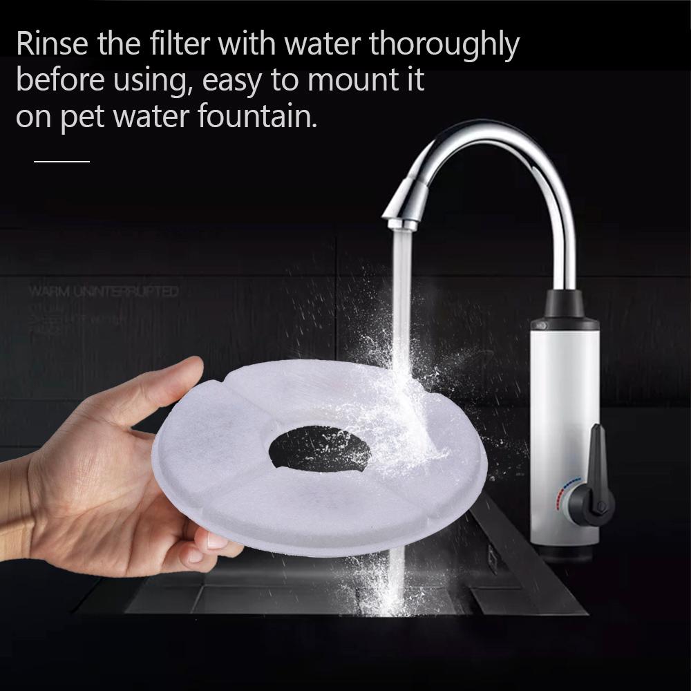 Bộ Lọc Thay Thế Cho Bình Nước Uống Đạng Đài Phun Nước Cho Mèo 4 Cái