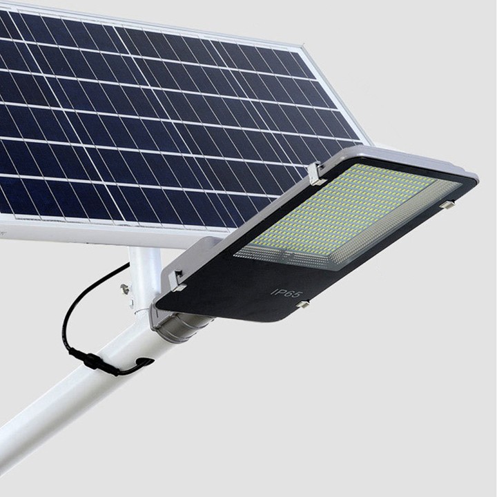 Đèn led năng lượng mặt trời công suất 200w, lắp đặt công viên đèn đường, Có điều khiển từ xa, cảm biến ánh sáng tự động