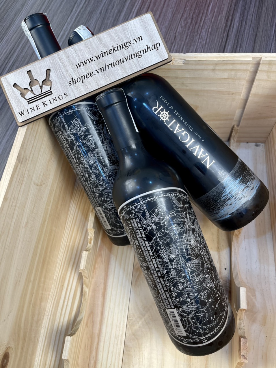 Rượu vang Mỹ Navigator Zinfandel