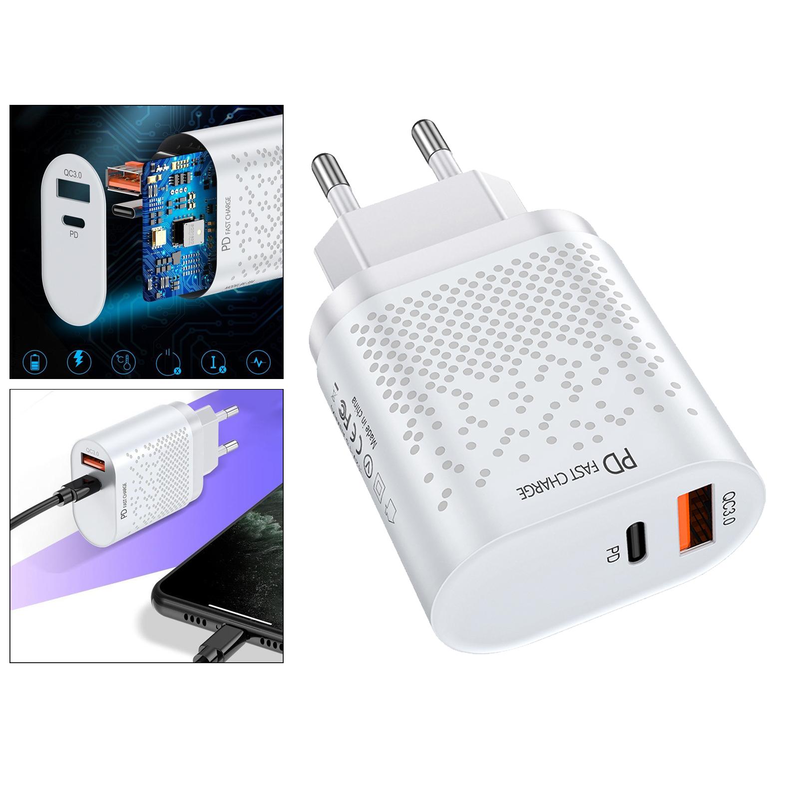 USB Ports Hub Wall Charger Power Adapter EU Plug USB Cube Adapter