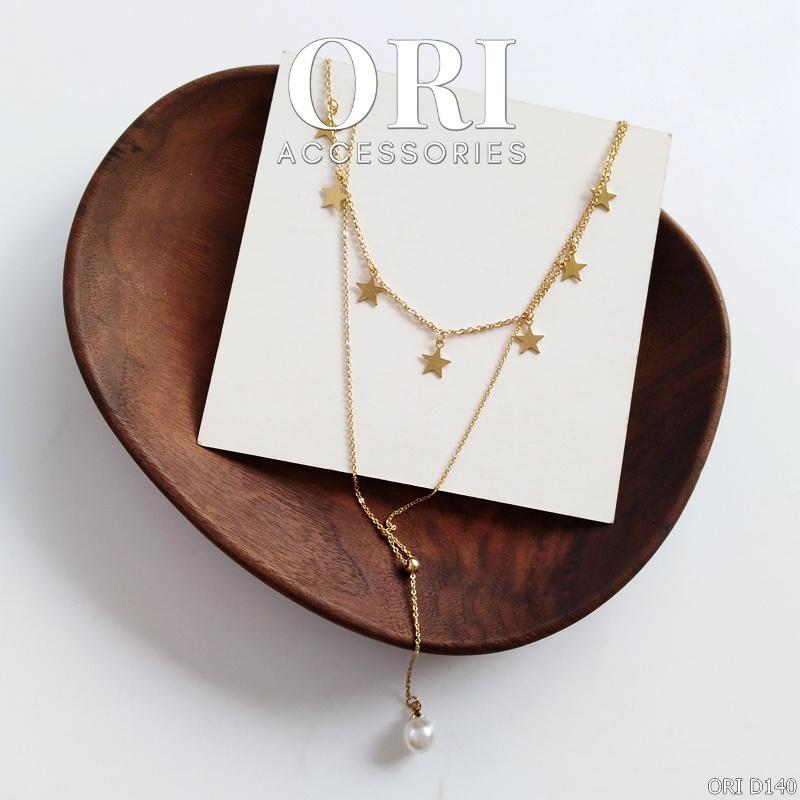 Dây chuyền Choker nữ The Galaxy thời trang độc đáo ORI ACCESSORIES D140