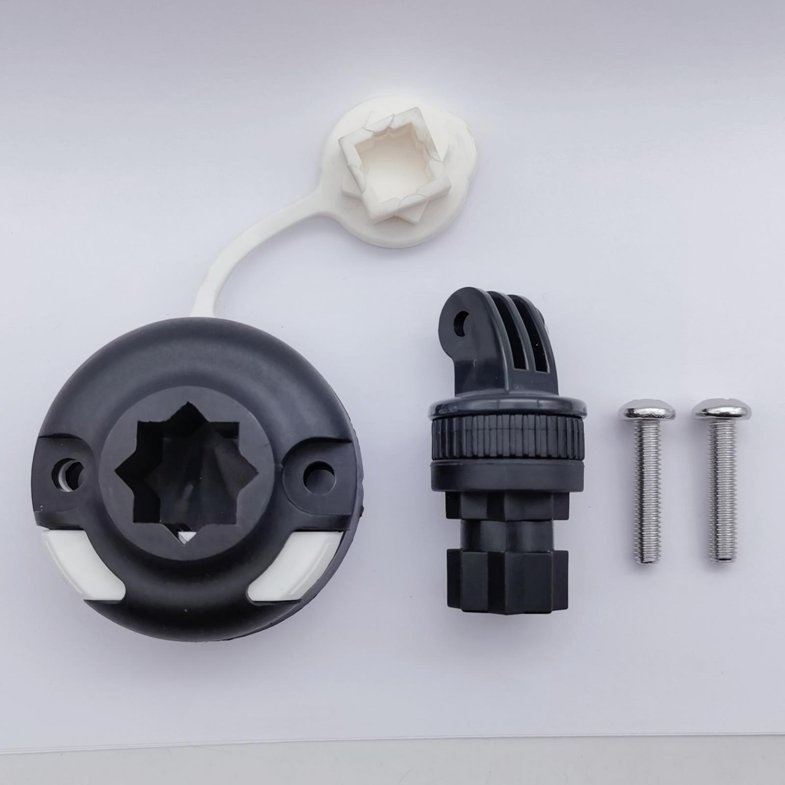 2xABS Kayak Sports Camera Mount Base Marine Boat Canoe Holder Mounting Kit L