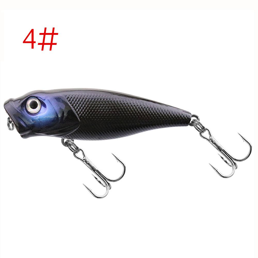 Popper Fishing Lure 7cm 8.5g Hard Bait Artificial Topwater Bass Trout Pike Wobbler Tackle Lure With 2 Treble Hooks