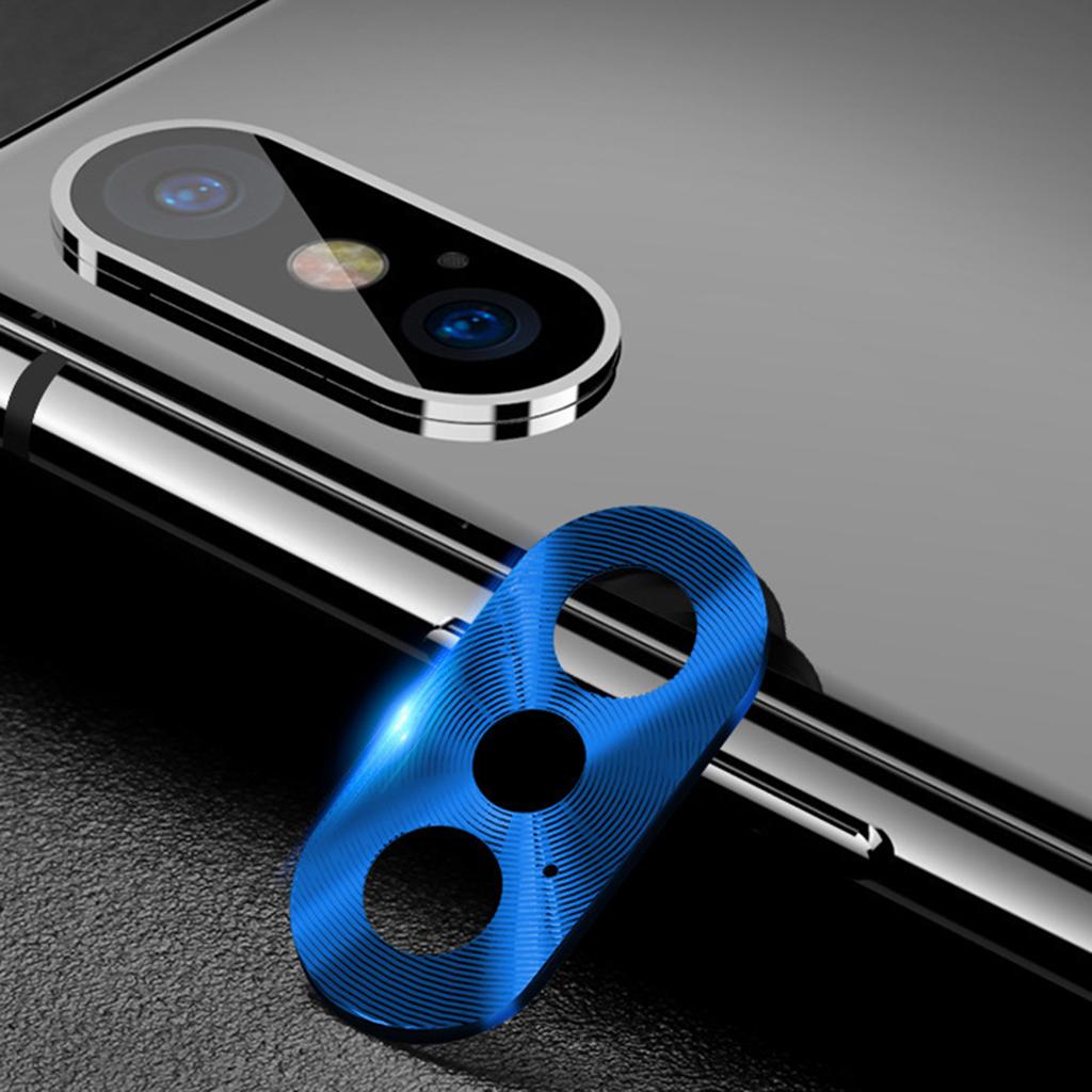 Metal Phone Camera Lens Protector Full Coverage Ring for iPhone X