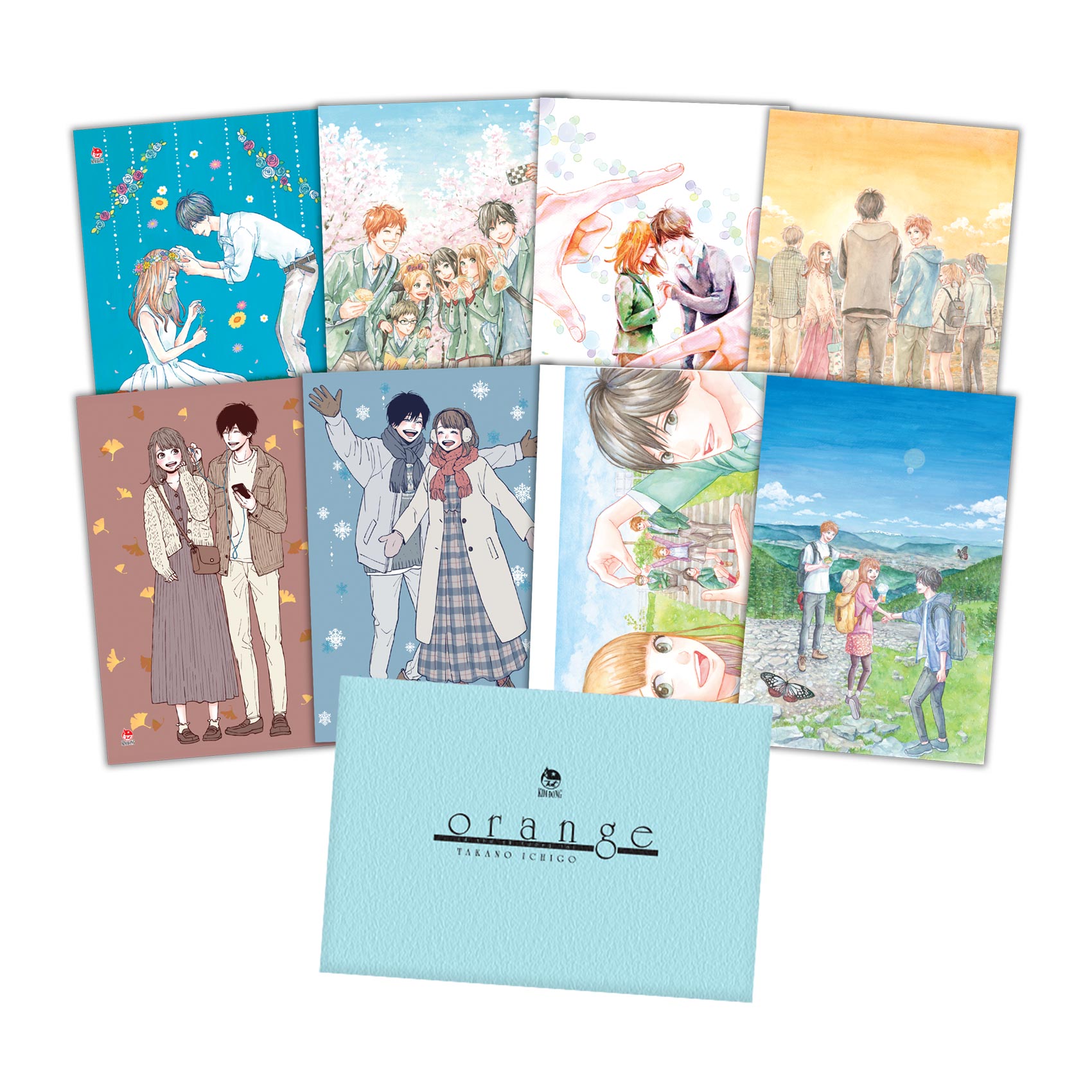 Boxset Orange - Lá Thư Từ Tương Lai [Tặng Kèm Set 8 Postcard]