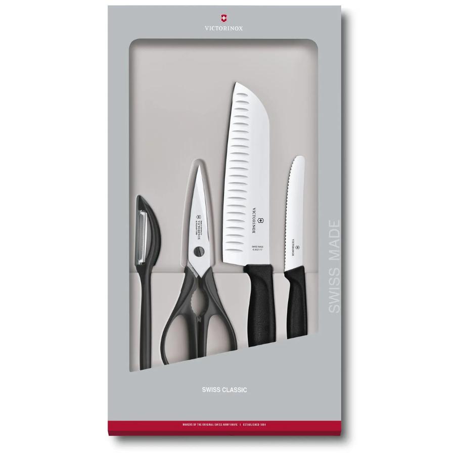 Bộ dao bếp Swiss Classic 4 món Victorinox Thụy Sỹ