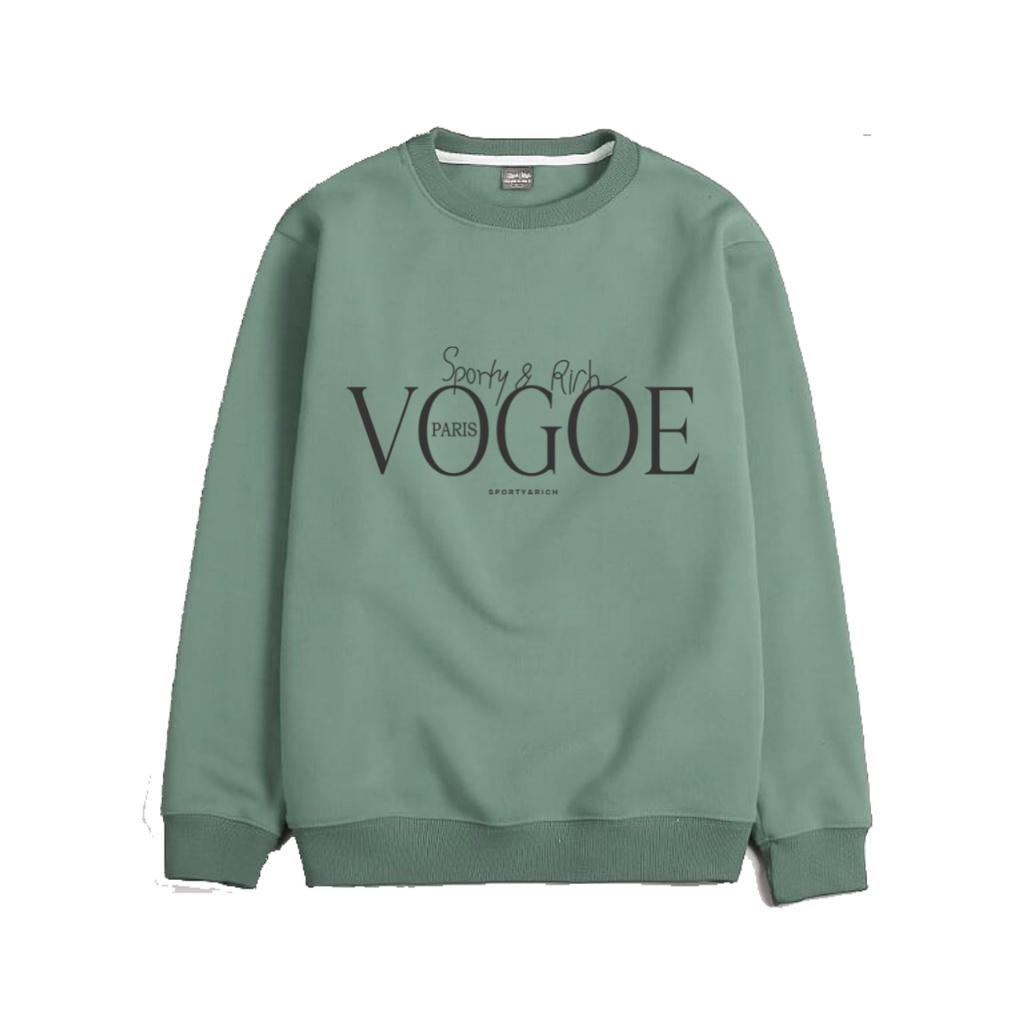 Áo Sweater Form Rộng Unisex Nam Nữ Mặc Được Chất Nỉ Bông Xuất Dày Đẹp KhôngPhai, Không Xù VOGOE , SoHa Clothing
