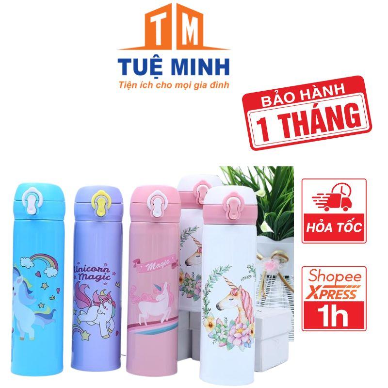 Bình giữ nhiệt inox 350ml,bình giữ nhiệt cho bé có thể mang đi học ngỗ nghĩnh