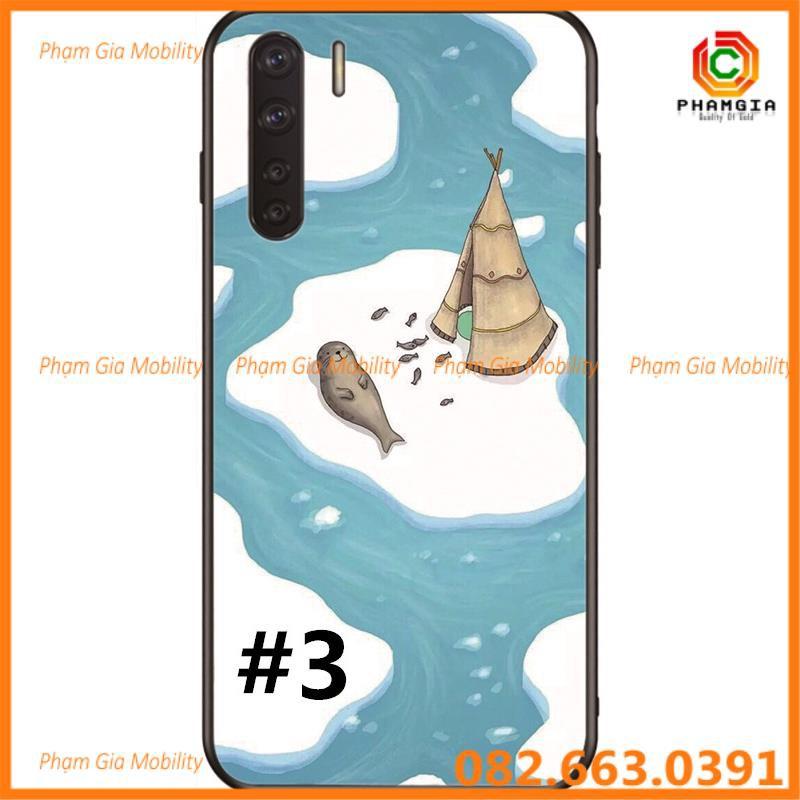 Ốp lưng in hình dễ thương dẻo cho OPPO A91/F15/ OPPO A31 /A8/ Reno 3 pro 5G/Realme X50