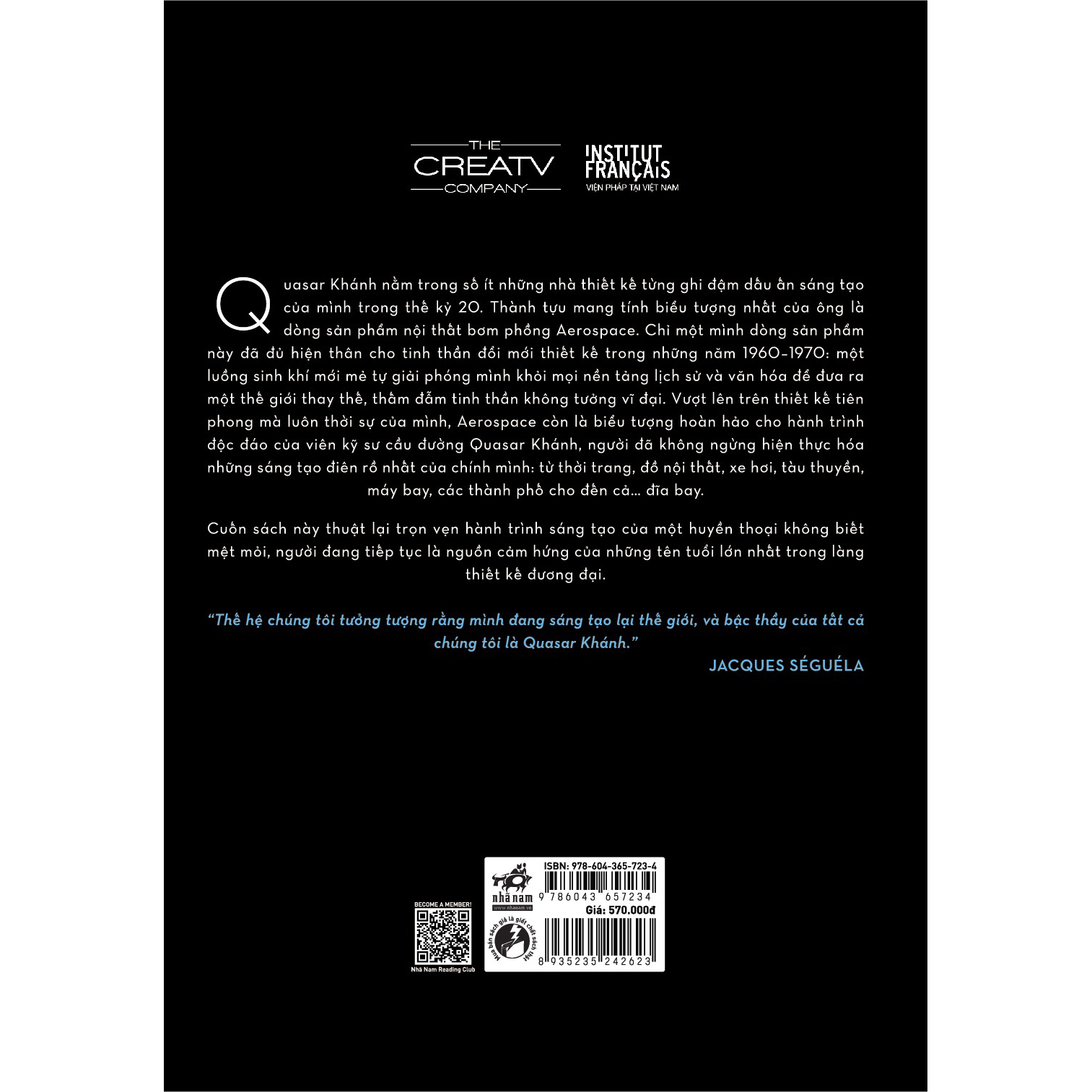 Sách Quasar Khánh nhà thiết kế huyền thoại