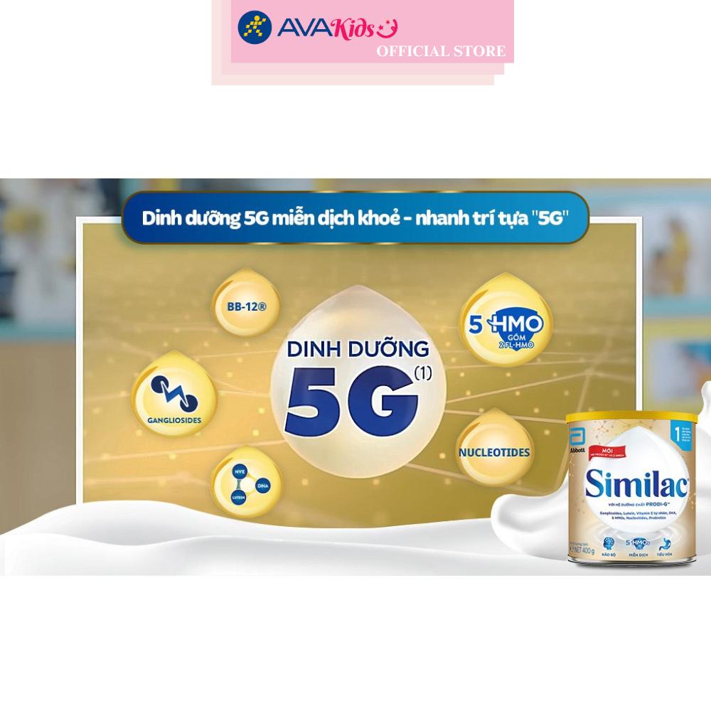 Sữa bột Similac 5G số 1 400g (0 - 6 tháng)