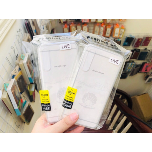 Ốp lưng silicon dẻo trong suốt dành cho Vsmart Live siêu mỏng 0.6mm
