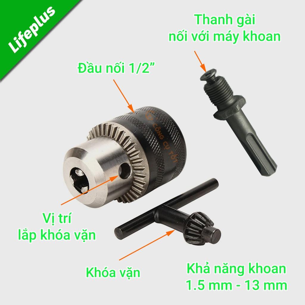 Đầu chuyển máy cắt thành máy khoan 3 chi tiết Inowas