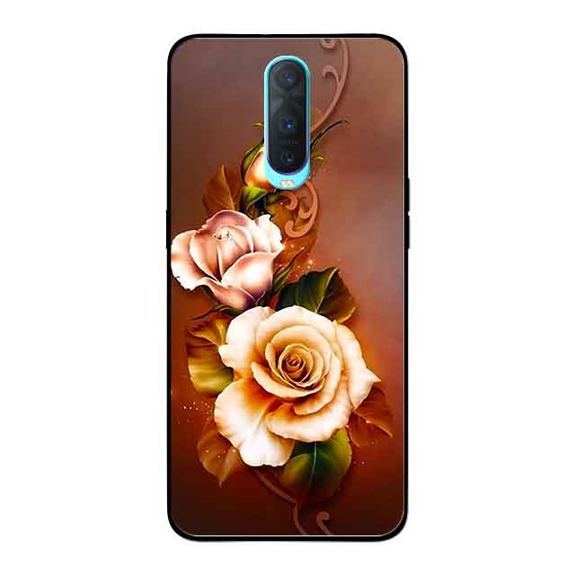 Ốp Lưng in cho Oppo R17 Pro Mẫu Hoa Hồng - Hàng Chính Hãng