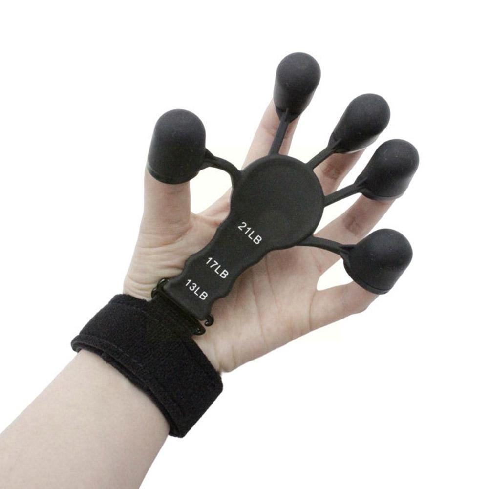 Tay Finger Pritsiser GRIP Tăng cường sức mạnh Band Band Sức mạnh sức mạnh của người tập thể dục Grip Finger Trainer Bài tập HA W6H8 Color: C