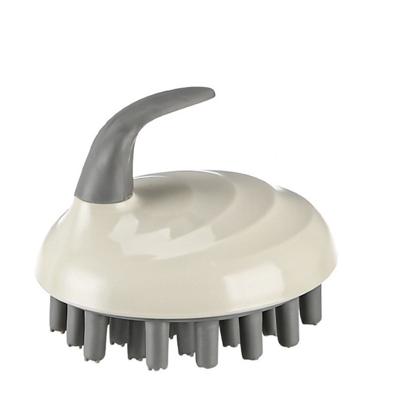 Lược gội massage da đầu bằng chất liệu silicon cao cấp giảm rụng kích thích mọc tóc tặng kèm móc khóa