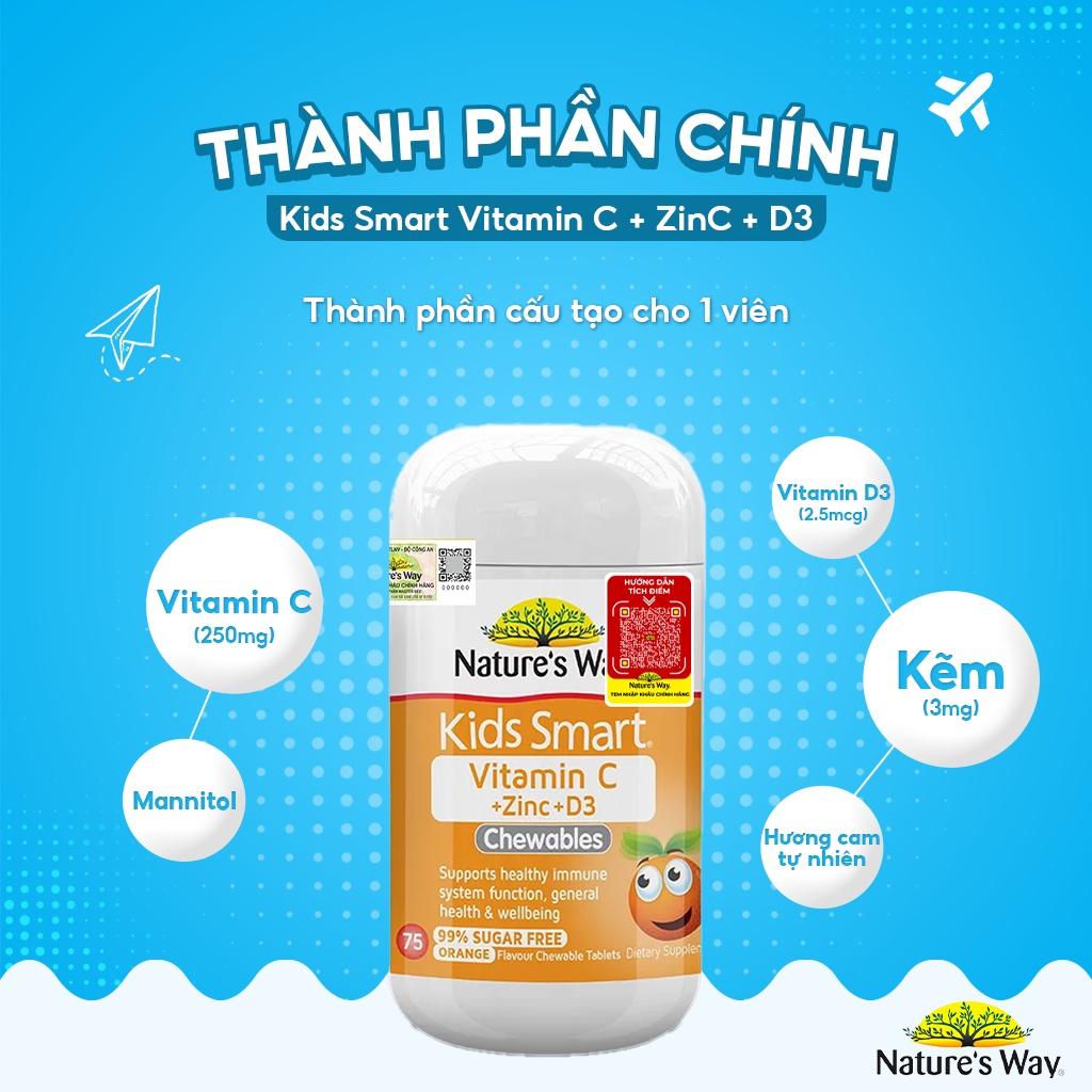 Bộ 3 Thông Minh, Khỏe Mạnh Và Bứt Phá Chiều Cao Vượt Trội NATURE'S WAY Cho Bé Từ 2 Tuổi