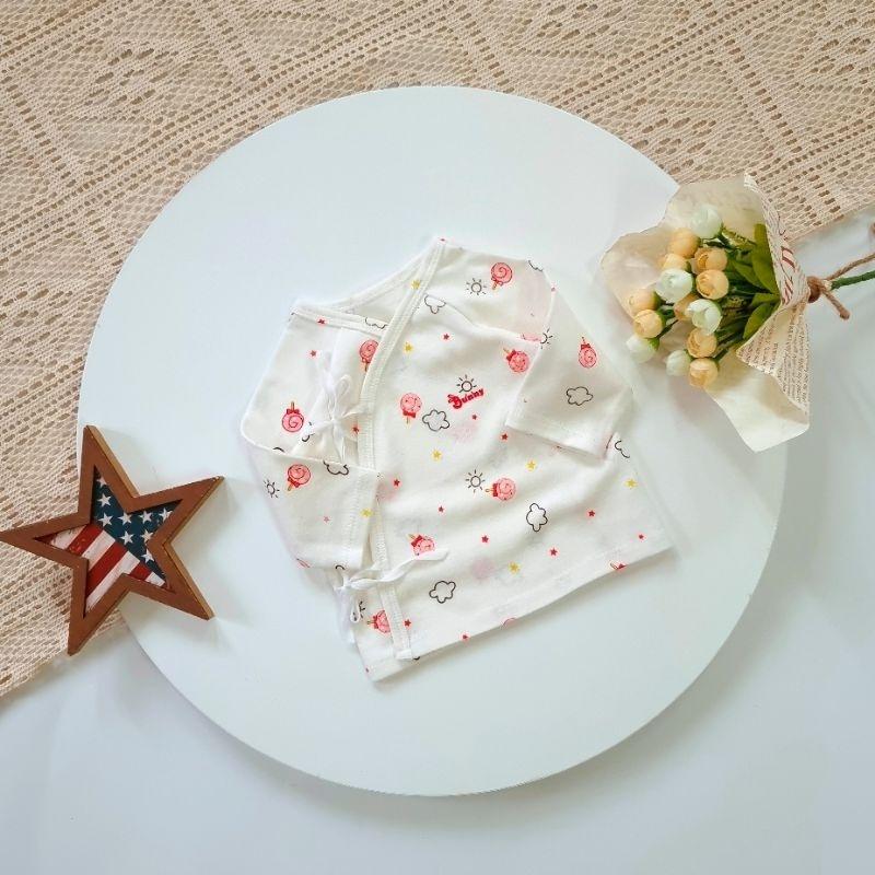 Áo sơ sinh cột dây cao cấp chất cotton đẹp cho bé - Bunnybaby