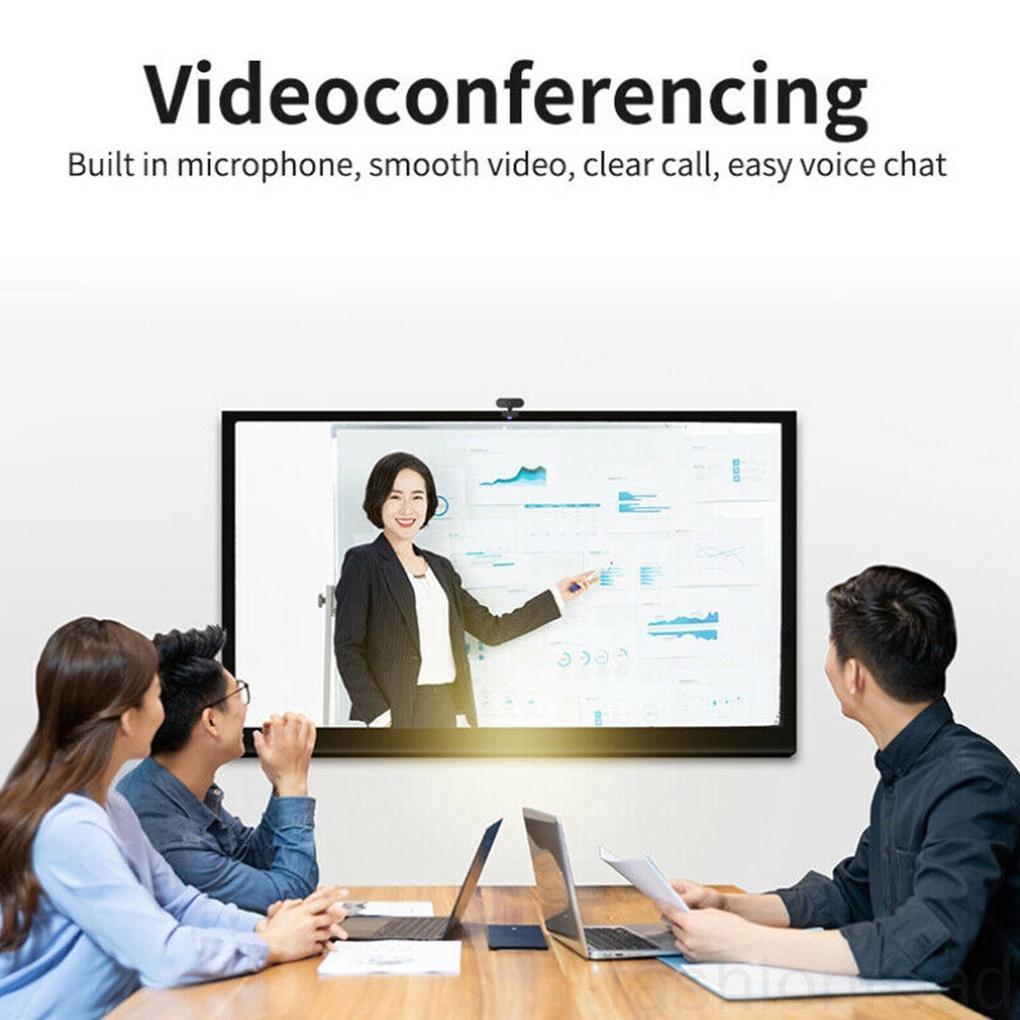 Webcam Usb 1080p Tự Động Lấy Nét Tích Hợp Micro Tiện Dụng Cho Máy Tính