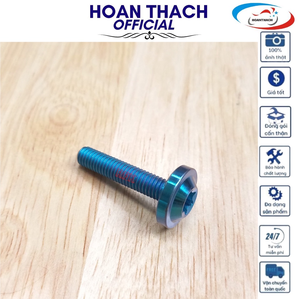 Ốc Gr5 Titan Dù 6L30 Xanh Lục Bảo dùng cho nhiều dòng xe  SP010345