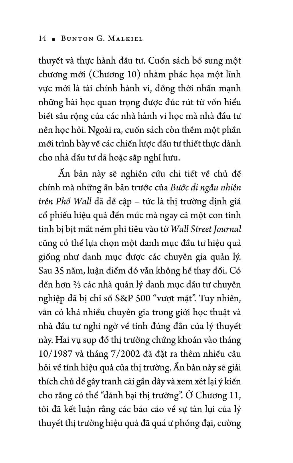 Bước Đi Ngẫu Nhiên Trên Phố Wall - Chiến Lược Đã Được Kiểm Nghiệm Qua Thời Gian Để Đầu Tư Thành Công