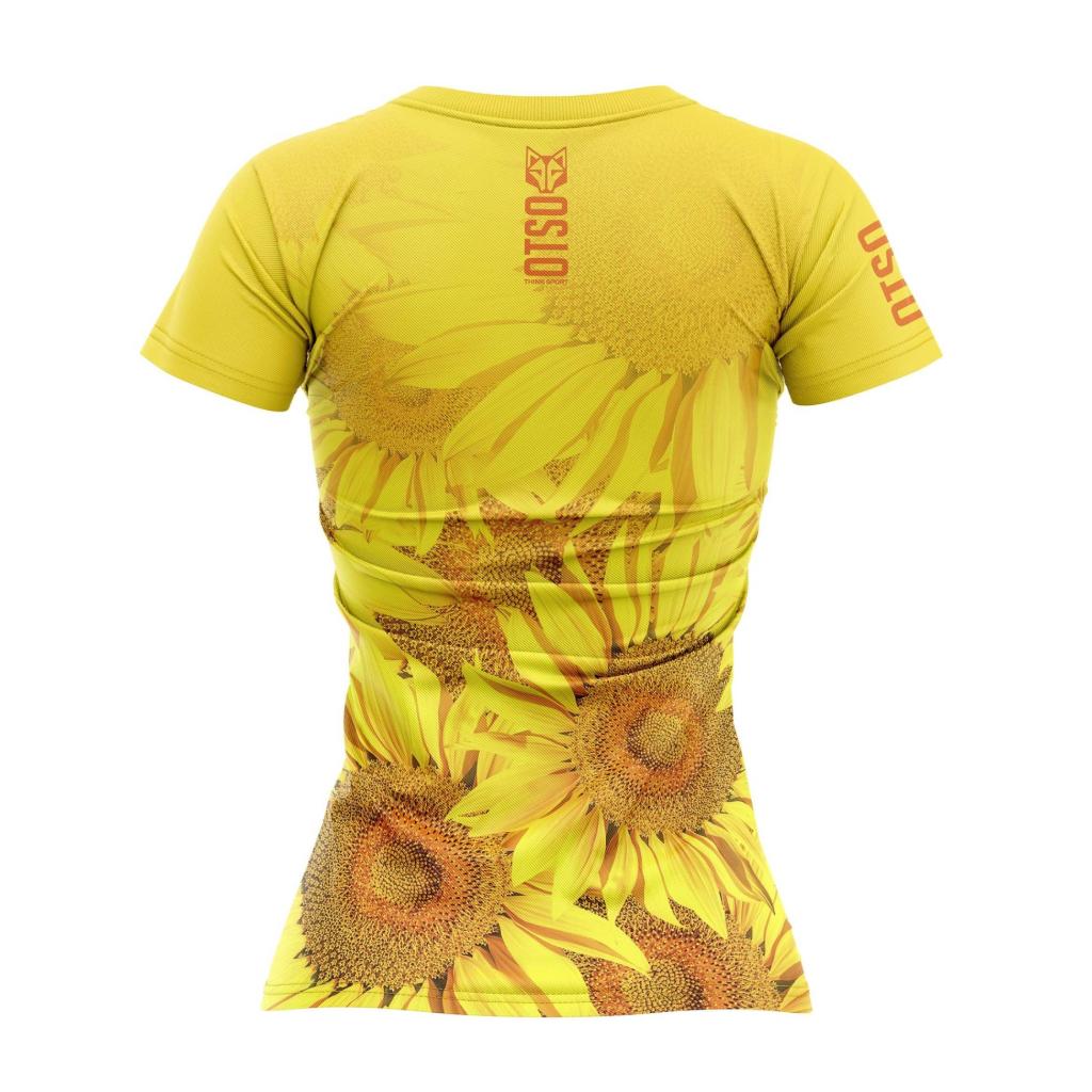 Áo Chạy Bộ T-Shirt Nữ OTSO Sunflower