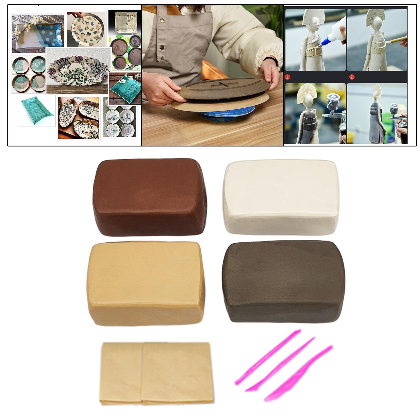 Pottery Clay Educational Toy Modelling Clay for Ceramics Arts Beginners