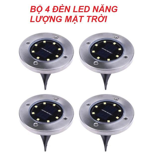 BỘ 4 ĐÈN LED NĂNG LƯỢNG MẶT TRỜI