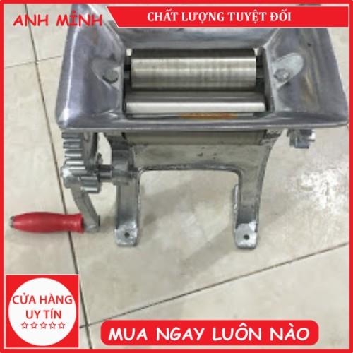 Máy cán khô mực - máy làm mềm mực nướng bằng Inox dễ dàng sử dụng