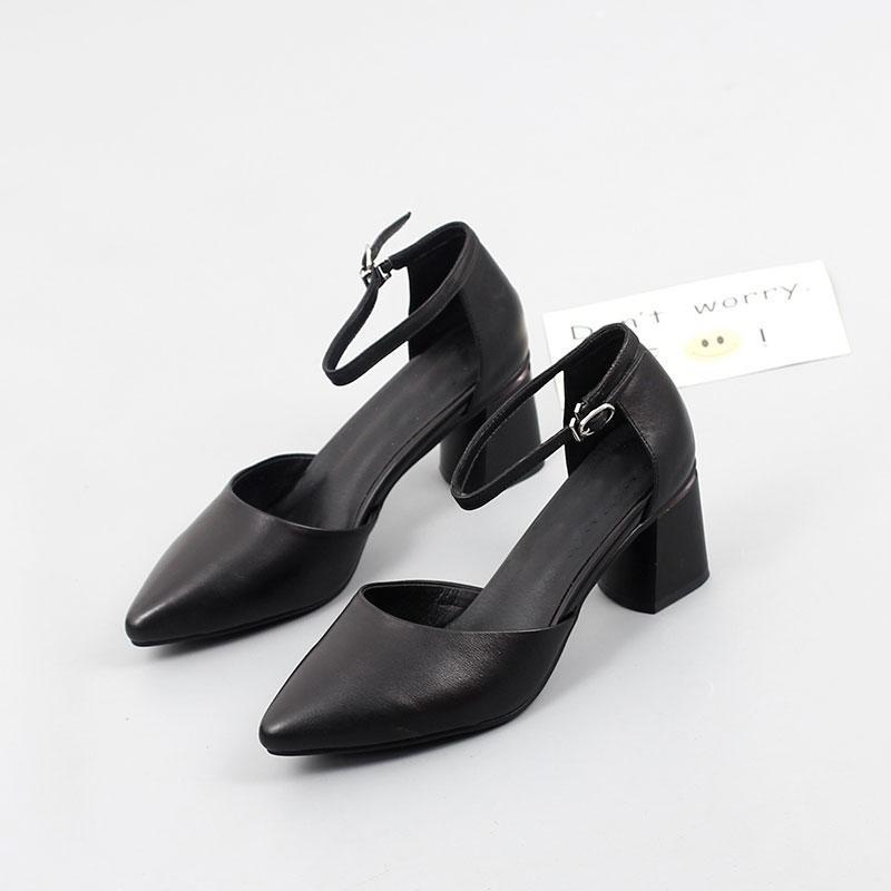 Giày nữ TTC4Cỡ đai, giày cao gót BIG SIZE nữ 40 - 43 mũi nhọn kiểu dáng Hàn Quốc